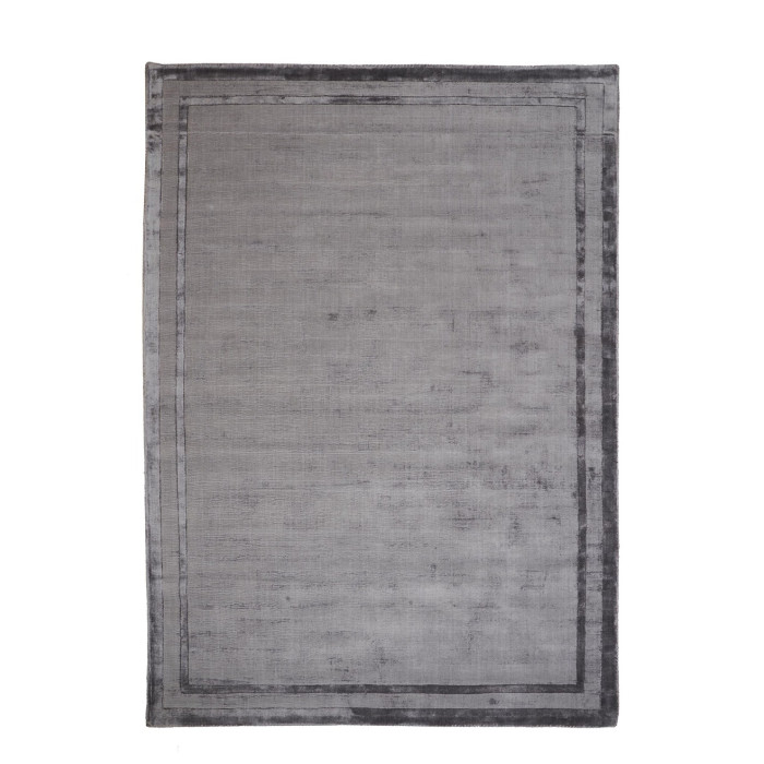 Carpet FRAME STEEL GRAY (Handmade Collection)